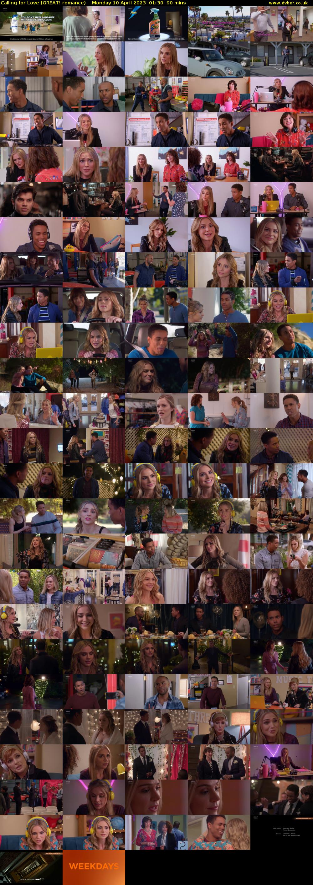 Calling for Love (GREAT! romance) Monday 10 April 2023 01:30 - 03:00