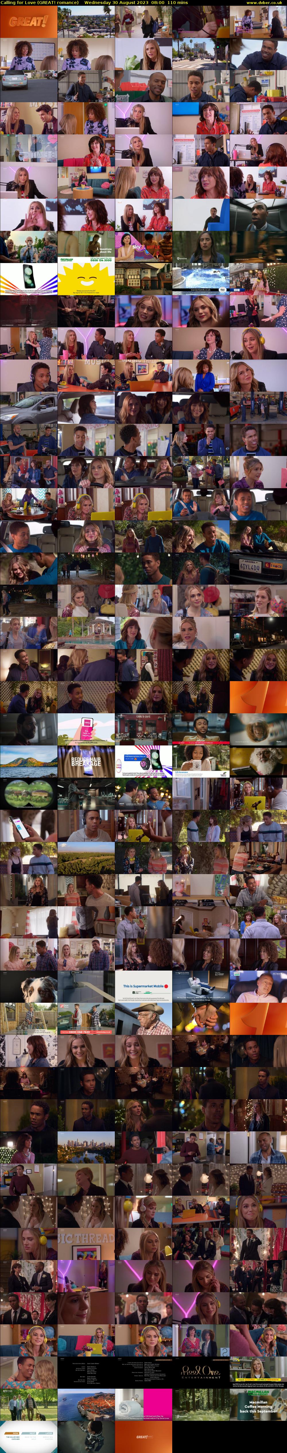 Calling for Love (GREAT! romance) Wednesday 30 August 2023 08:00 - 09:50