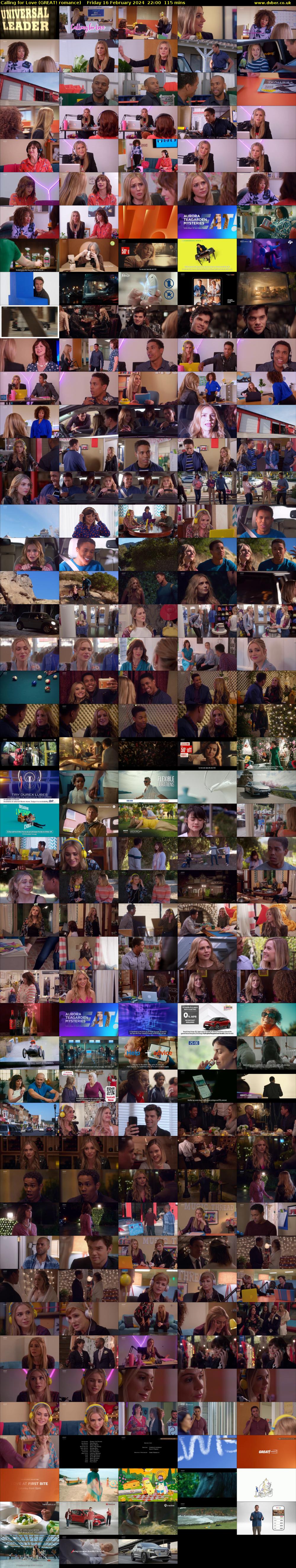 Calling for Love (GREAT! romance) Friday 16 February 2024 22:00 - 23:55