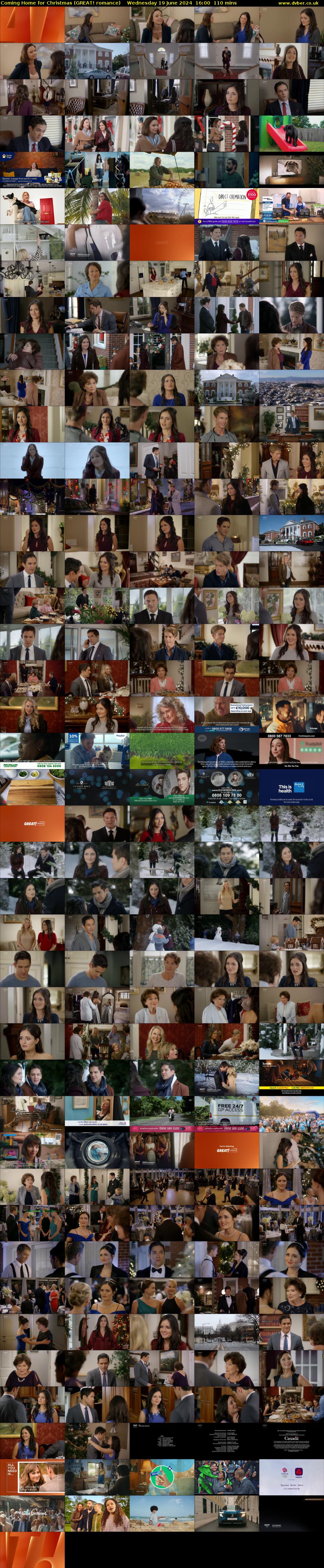 Coming Home for Christmas (GREAT! romance) Wednesday 19 June 2024 16:00 - 17:50