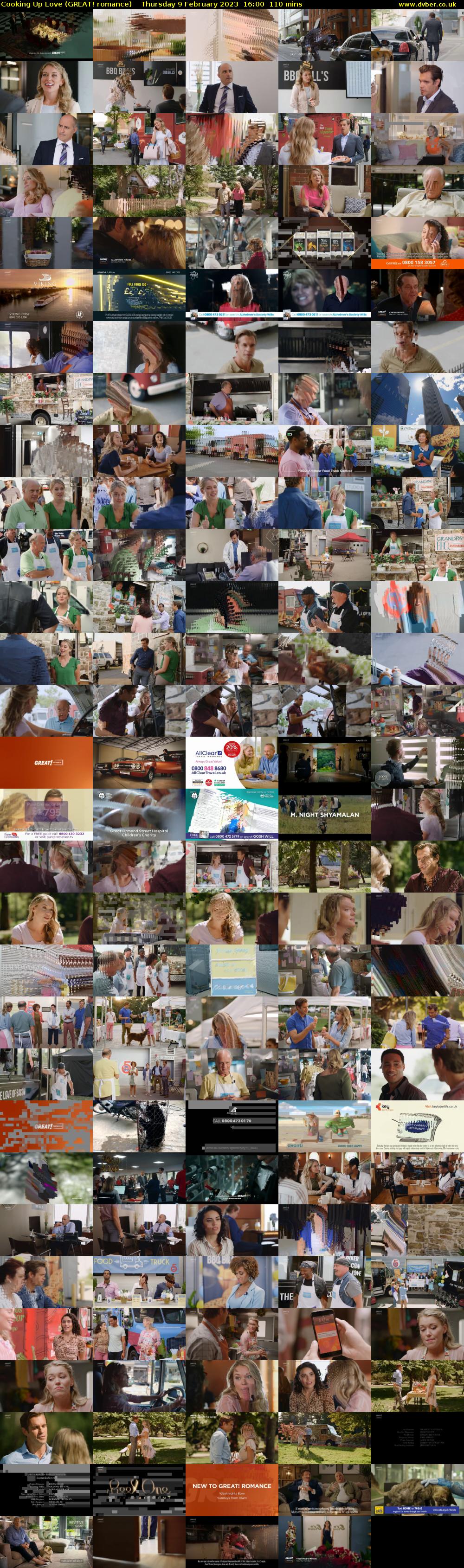 Cooking Up Love (GREAT! romance) Thursday 9 February 2023 16:00 - 17:50