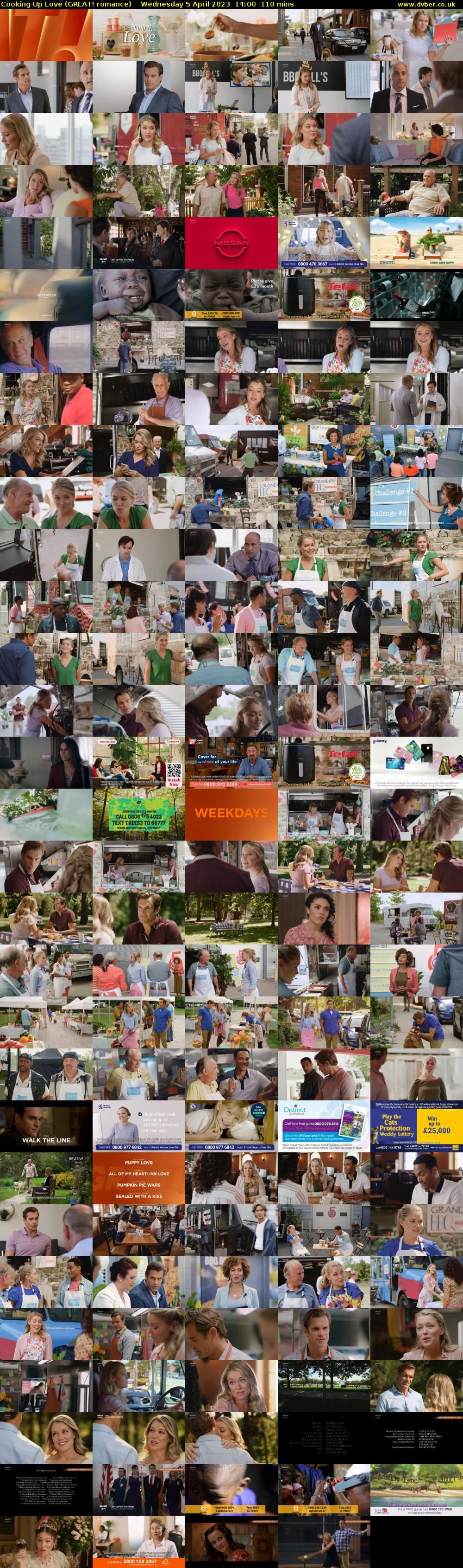 Cooking Up Love (GREAT! romance) Wednesday 5 April 2023 14:00 - 15:50
