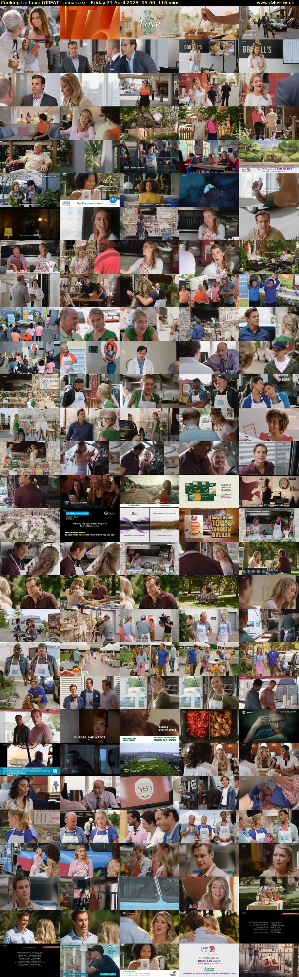 Cooking Up Love (GREAT! romance) Friday 21 April 2023 06:00 - 07:50
