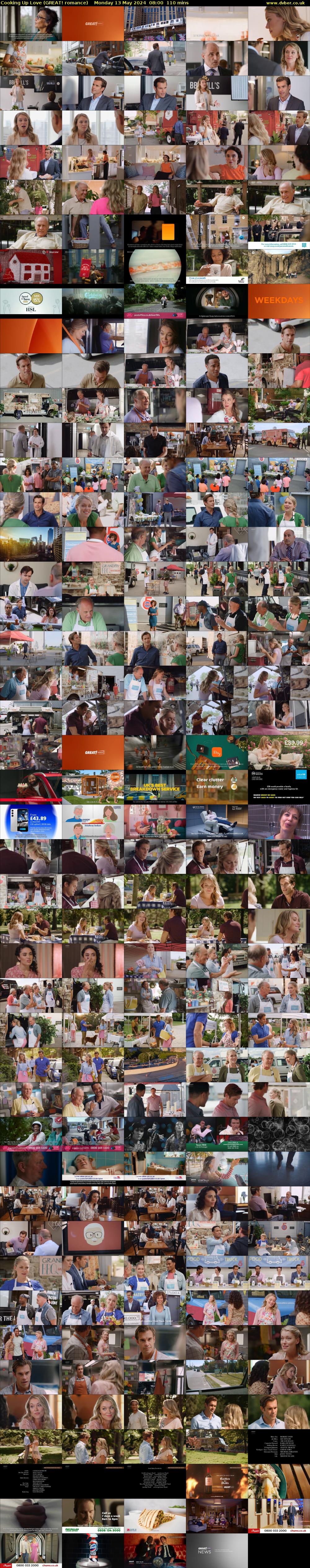 Cooking Up Love (GREAT! romance) Monday 13 May 2024 08:00 - 09:50