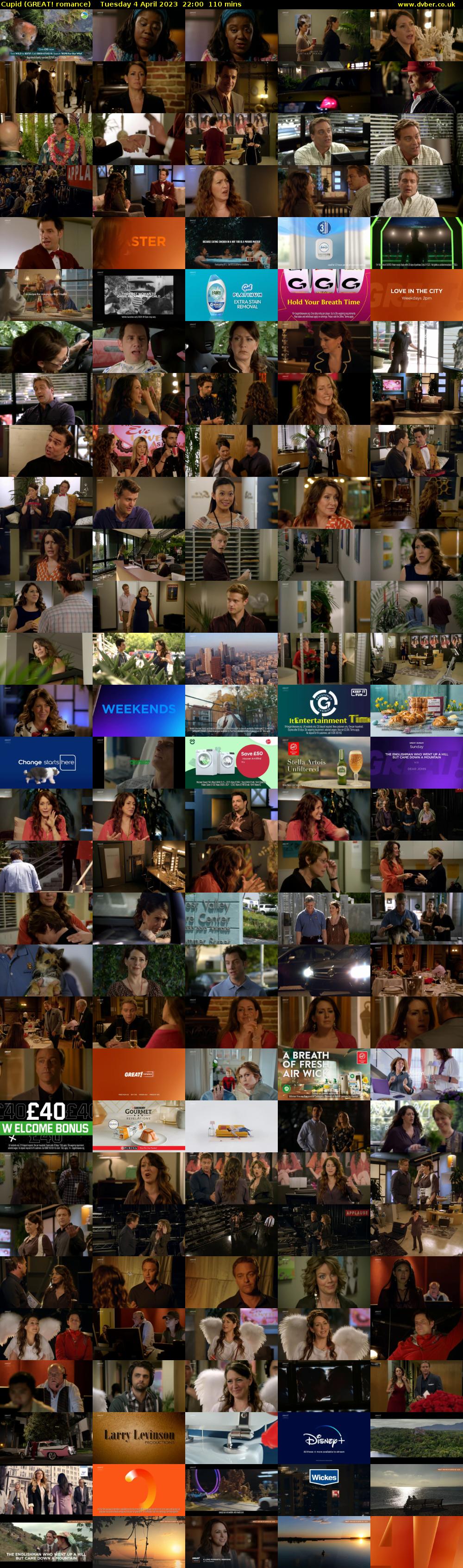 Cupid (GREAT! romance) Tuesday 4 April 2023 22:00 - 23:50