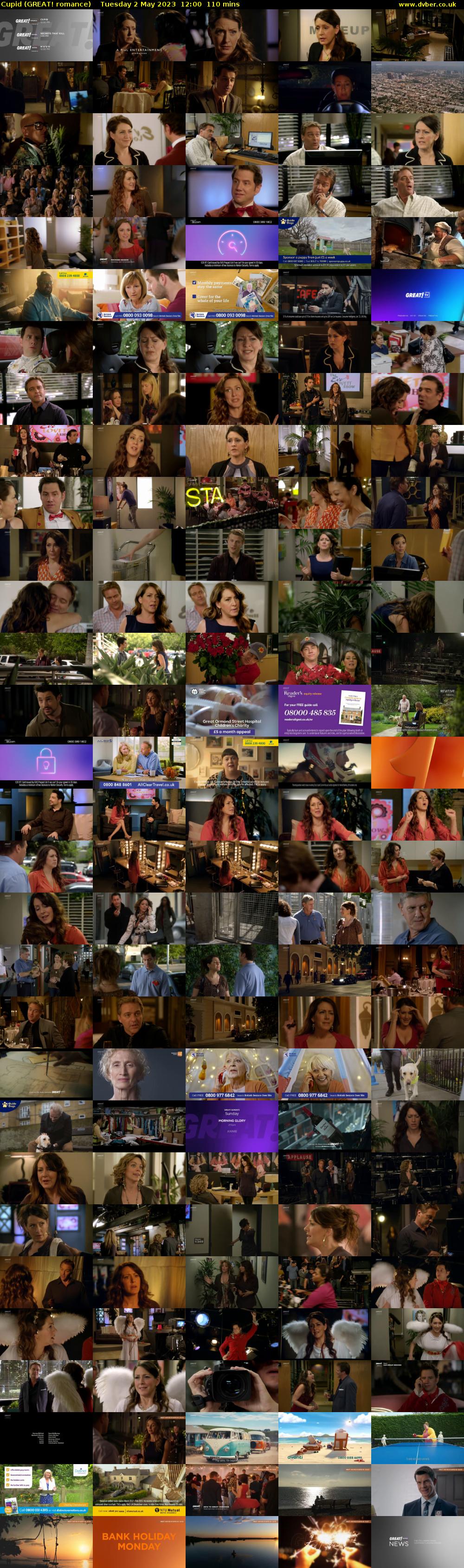 Cupid (GREAT! romance) Tuesday 2 May 2023 12:00 - 13:50