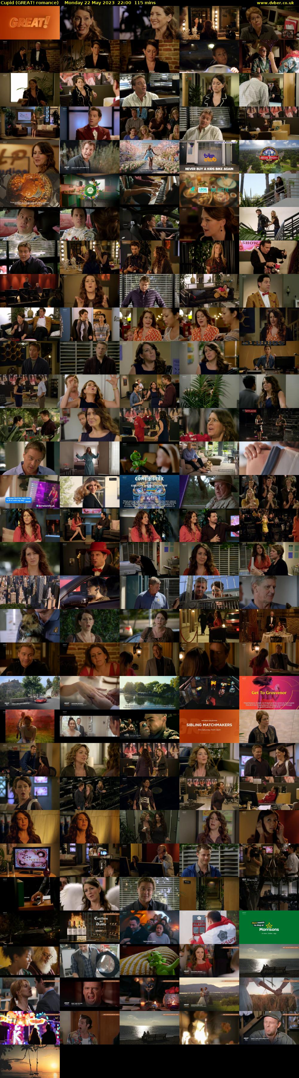 Cupid (GREAT! romance) Monday 22 May 2023 22:00 - 23:55