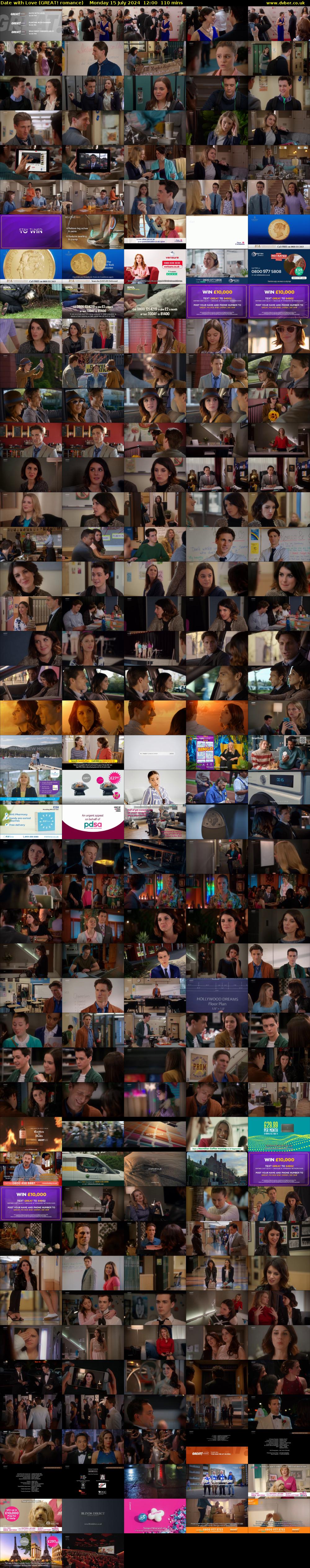 Date with Love (GREAT! romance) Monday 15 July 2024 12:00 - 13:50