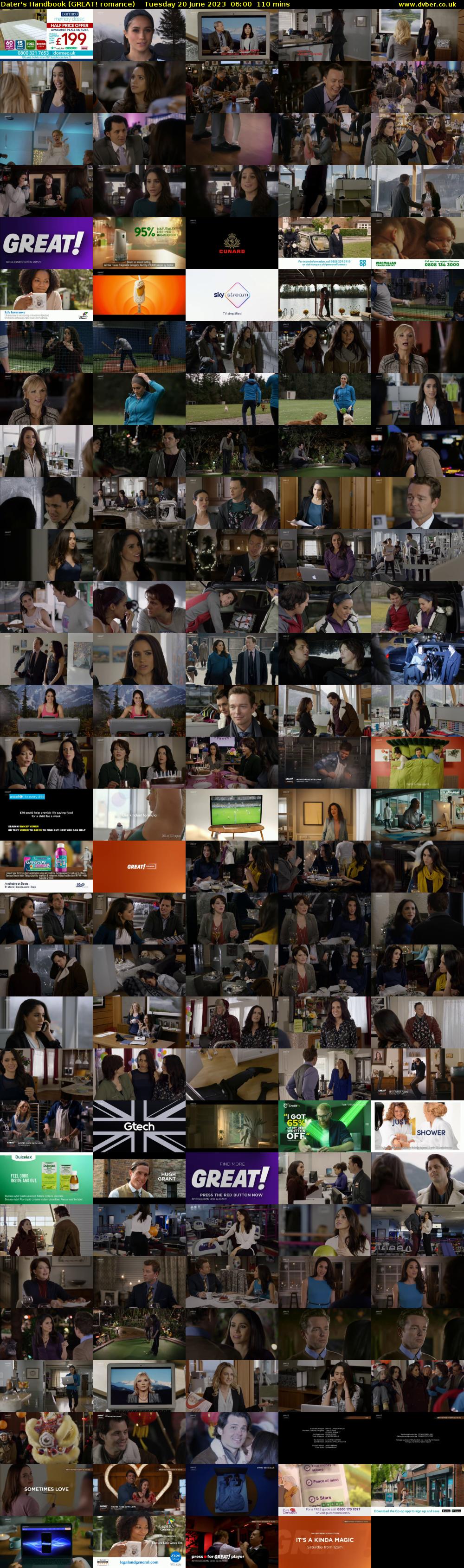 Dater's Handbook (GREAT! romance) Tuesday 20 June 2023 06:00 - 07:50