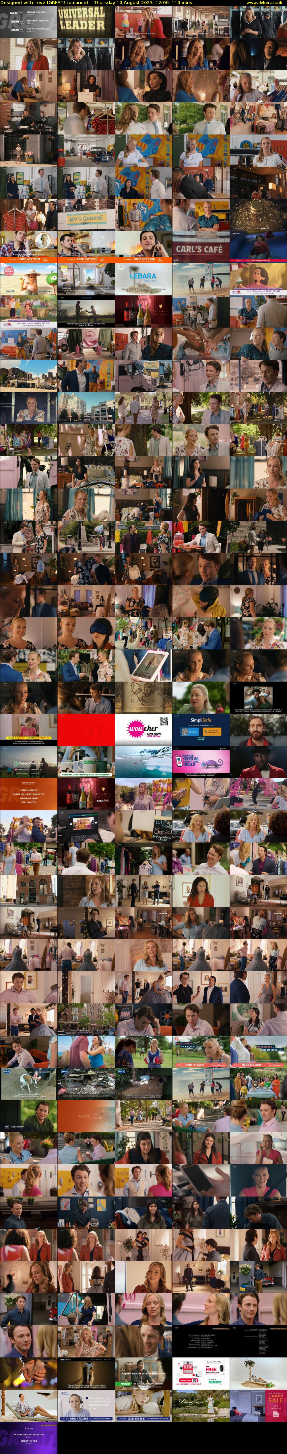 Designed with Love (GREAT! romance) Thursday 10 August 2023 12:00 - 13:50