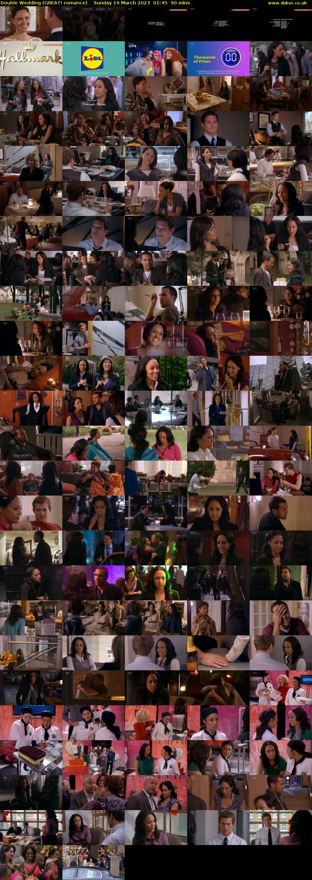 Double Wedding (GREAT! romance) Sunday 19 March 2023 01:45 - 03:15