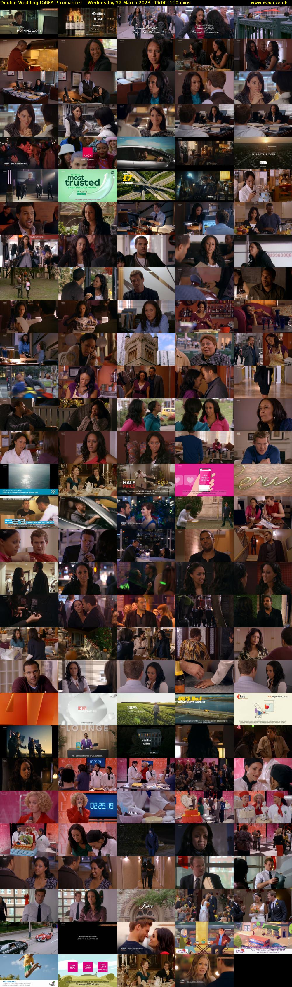 Double Wedding (GREAT! romance) Wednesday 22 March 2023 06:00 - 07:50