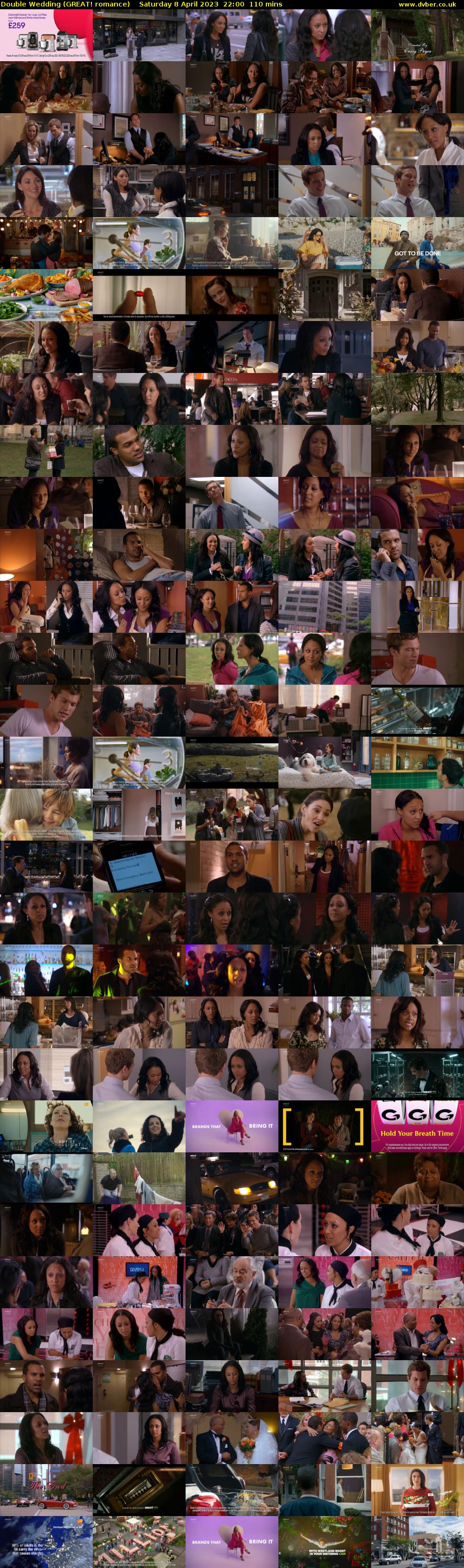 Double Wedding (GREAT! romance) Saturday 8 April 2023 22:00 - 23:50