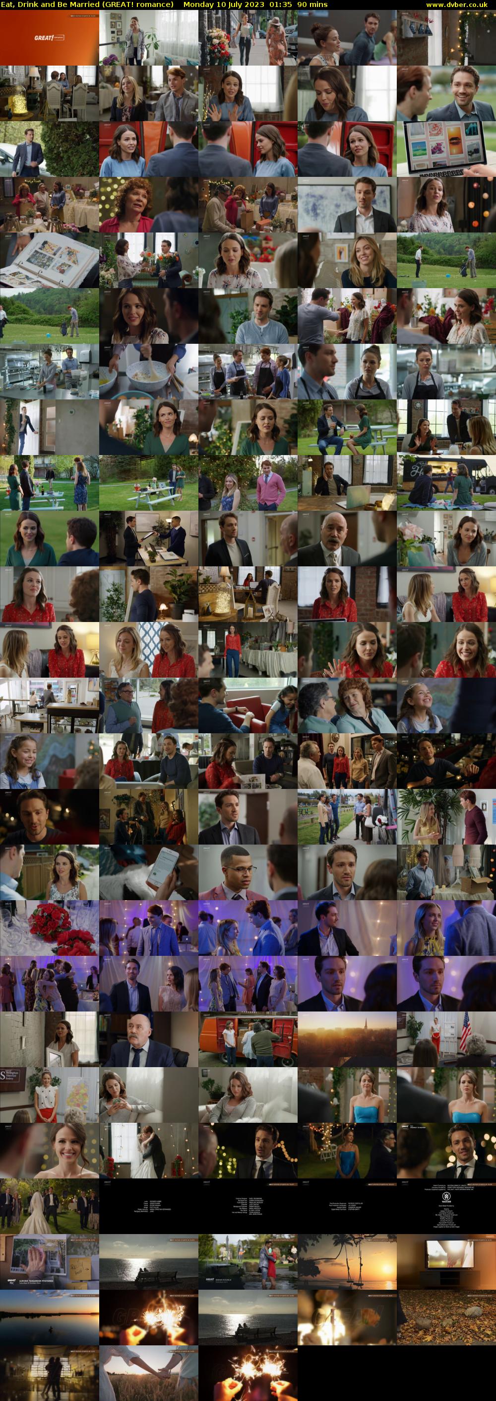 Eat, Drink and Be Married (GREAT! romance) Monday 10 July 2023 01:35 - 03:05