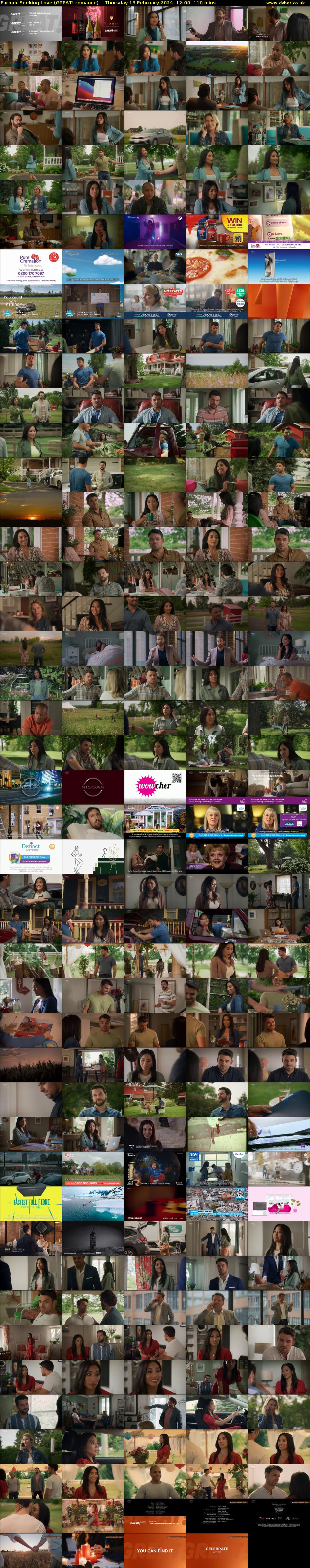 Farmer Seeking Love (GREAT! romance) Thursday 15 February 2024 12:00 - 13:50