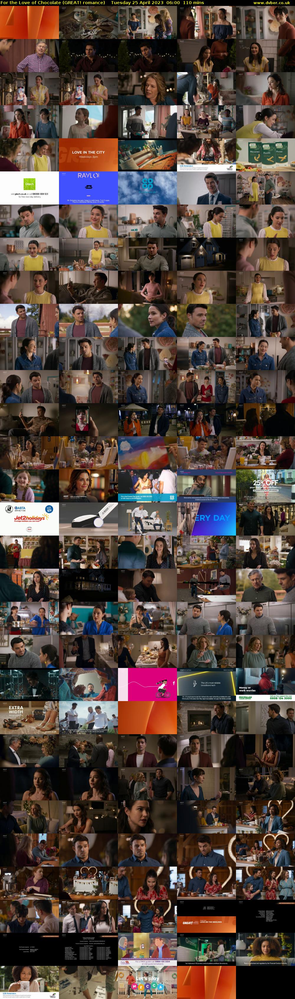 For the Love of Chocolate (GREAT! romance) Tuesday 25 April 2023 06:00 - 07:50