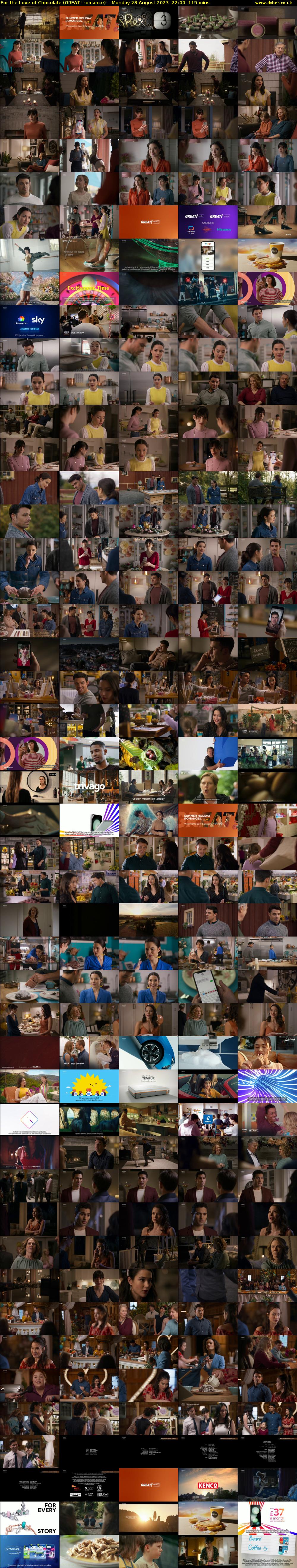 For the Love of Chocolate (GREAT! romance) Monday 28 August 2023 22:00 - 23:55