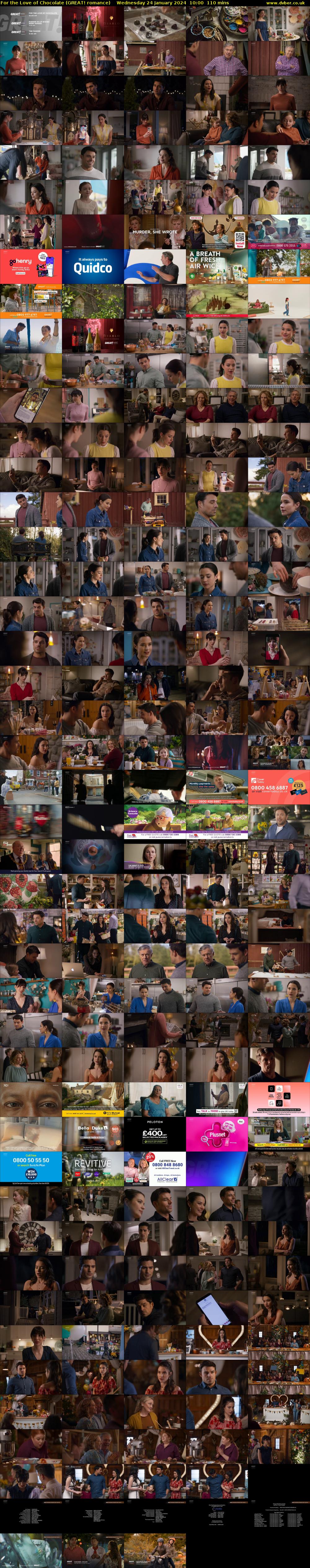 For the Love of Chocolate (GREAT! romance) Wednesday 24 January 2024 10:00 - 11:50