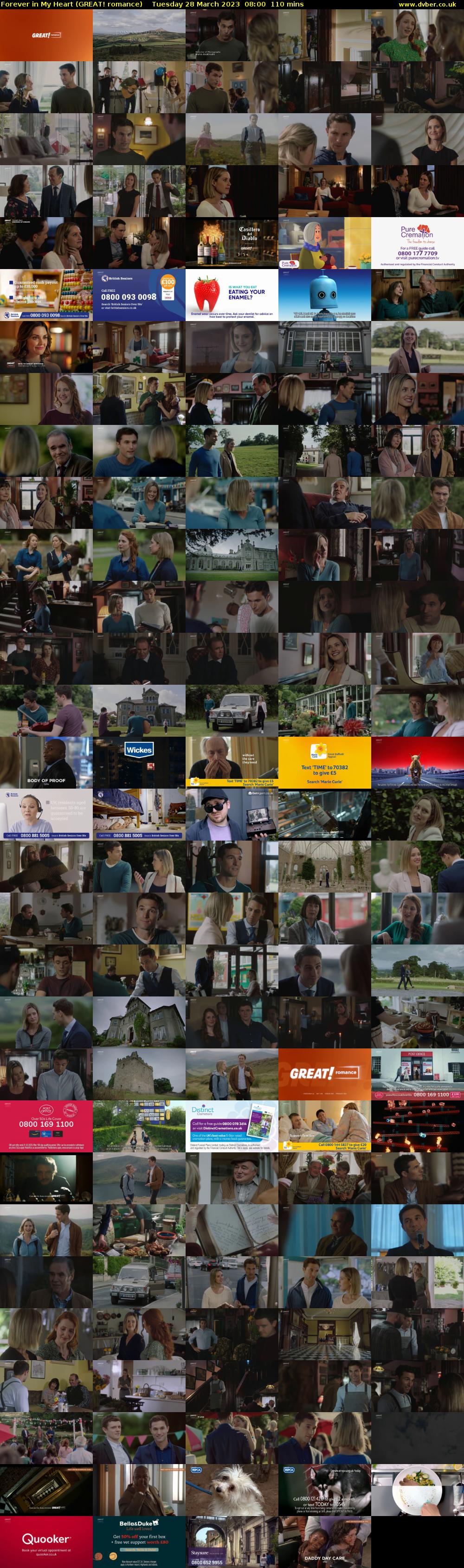 Forever in My Heart (GREAT! romance) Tuesday 28 March 2023 08:00 - 09:50