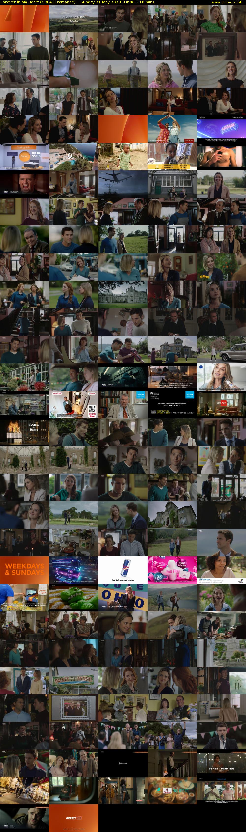 Forever in My Heart (GREAT! romance) Sunday 21 May 2023 14:00 - 15:50