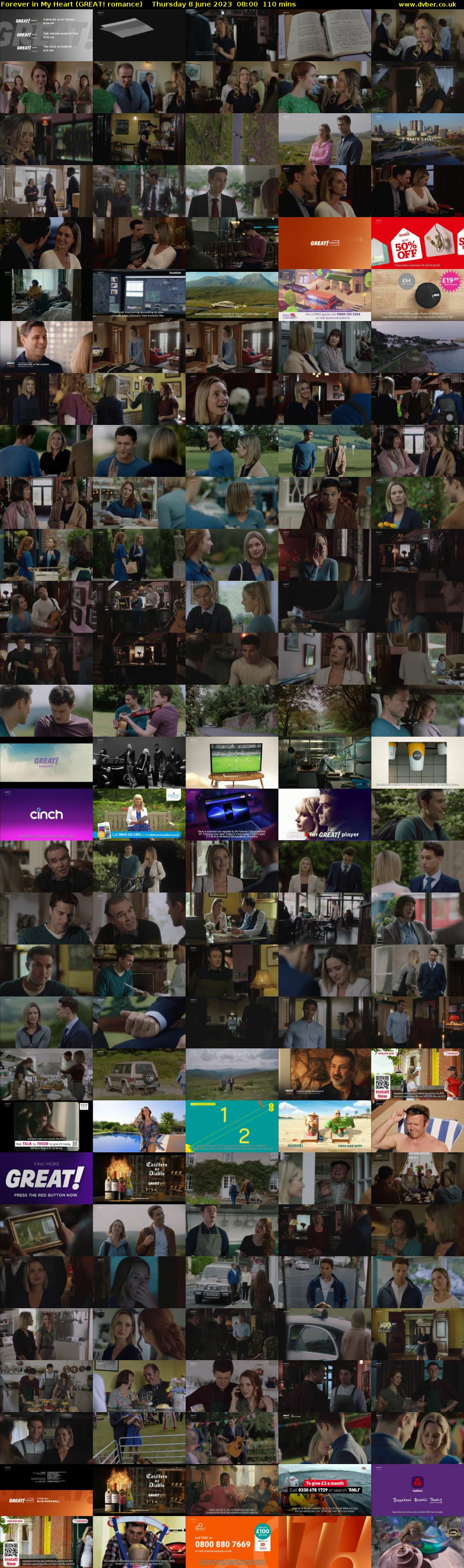 Forever in My Heart (GREAT! romance) Thursday 8 June 2023 08:00 - 09:50