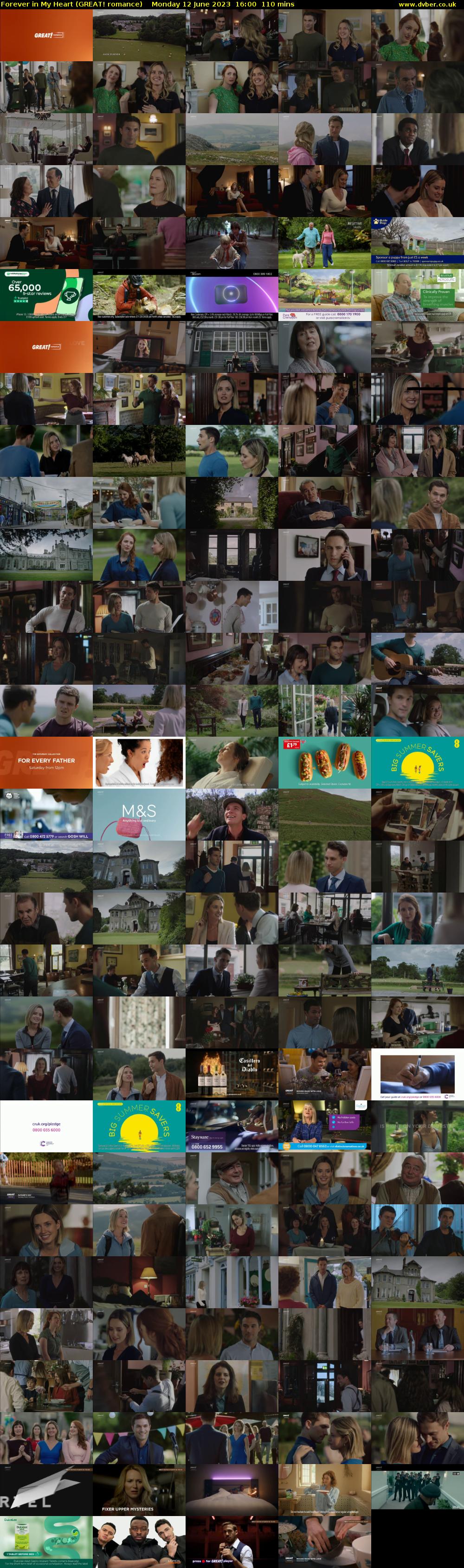 Forever in My Heart (GREAT! romance) Monday 12 June 2023 16:00 - 17:50