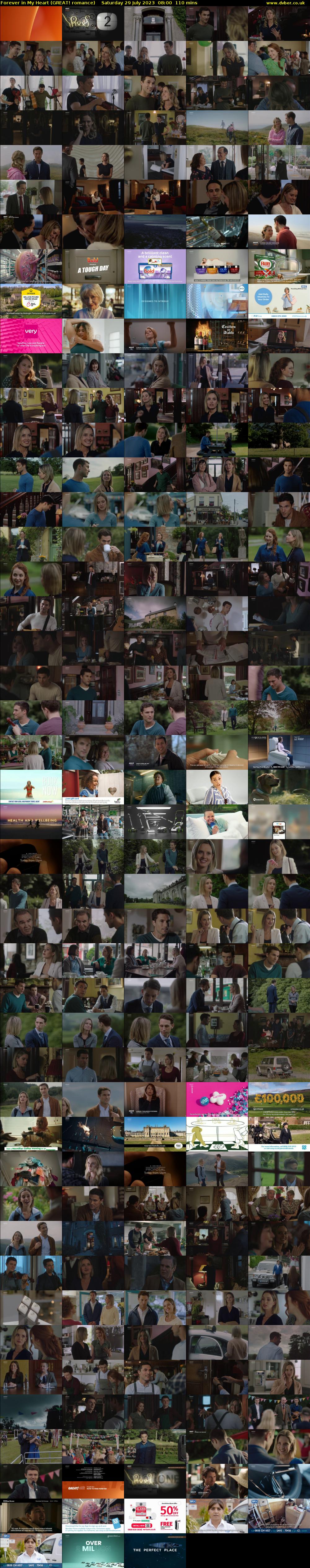Forever in My Heart (GREAT! romance) Saturday 29 July 2023 08:00 - 09:50