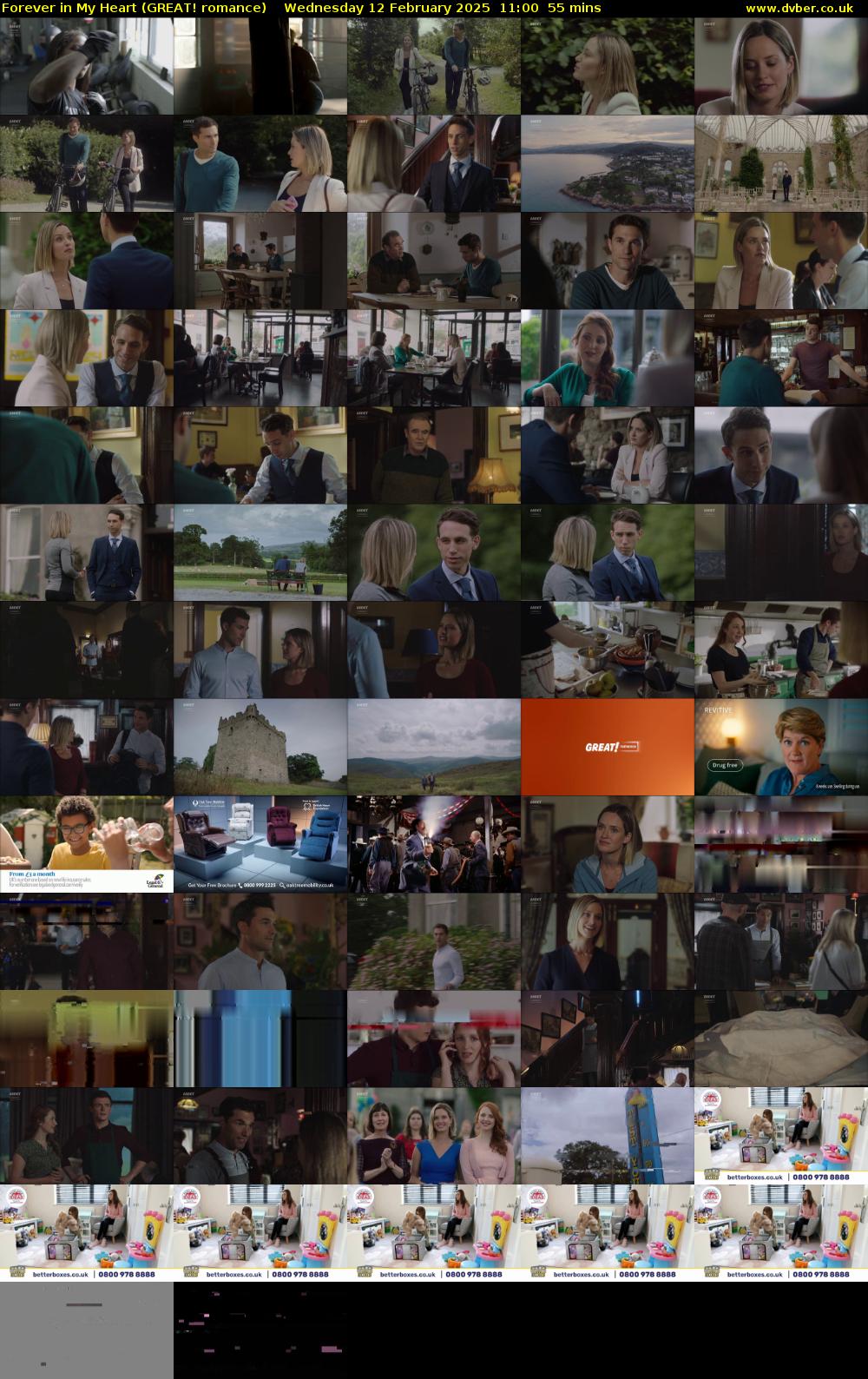 Forever in My Heart (GREAT! romance) Wednesday 12 February 2025 11:00 - 11:55
