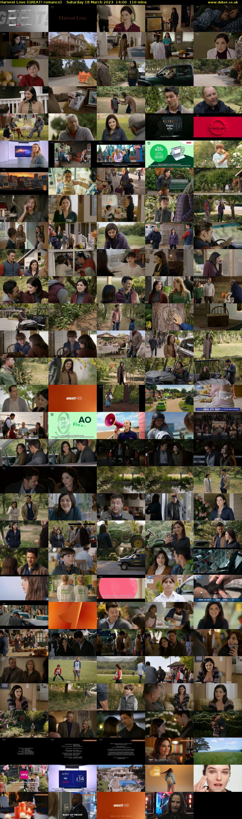 Harvest Love (GREAT! romance) Saturday 18 March 2023 14:00 - 15:50