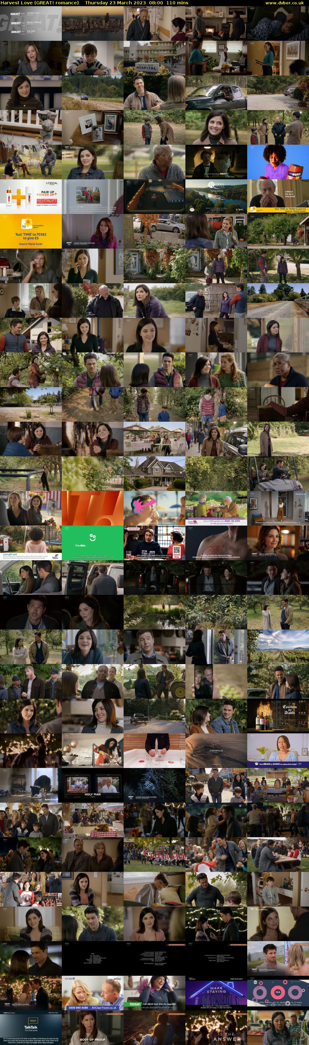 Harvest Love (GREAT! romance) Thursday 23 March 2023 08:00 - 09:50