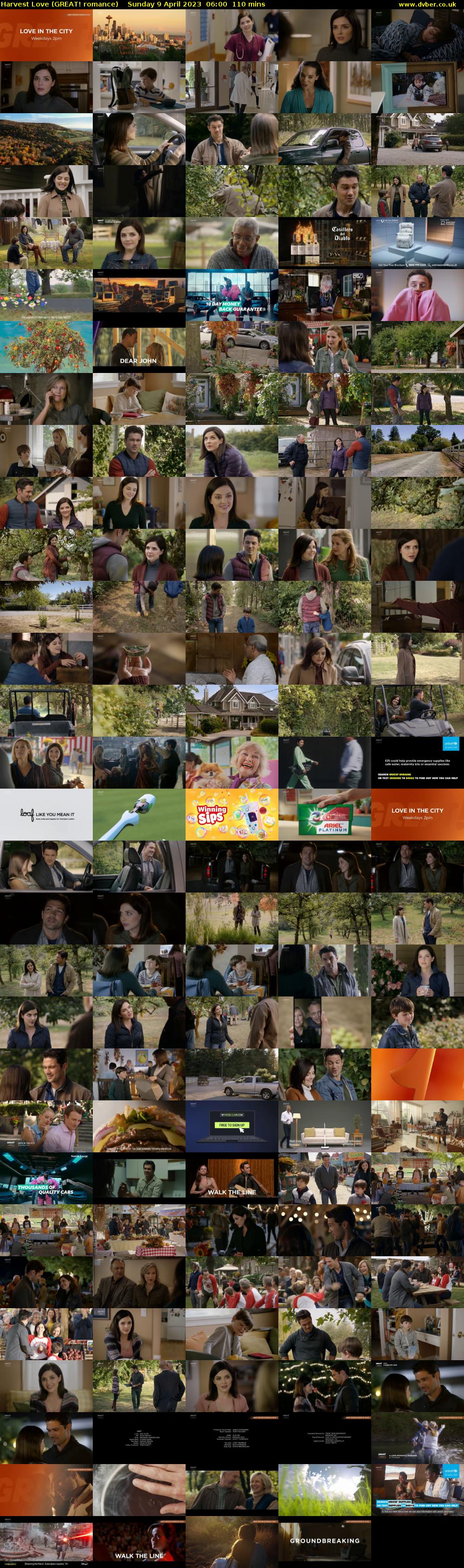 Harvest Love (GREAT! romance) Sunday 9 April 2023 06:00 - 07:50