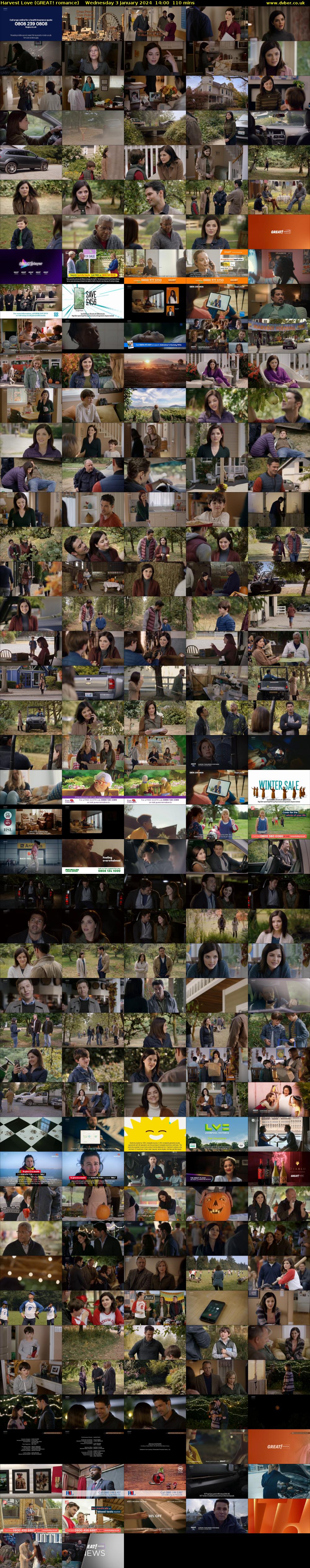 Harvest Love (GREAT! romance) Wednesday 3 January 2024 14:00 - 15:50