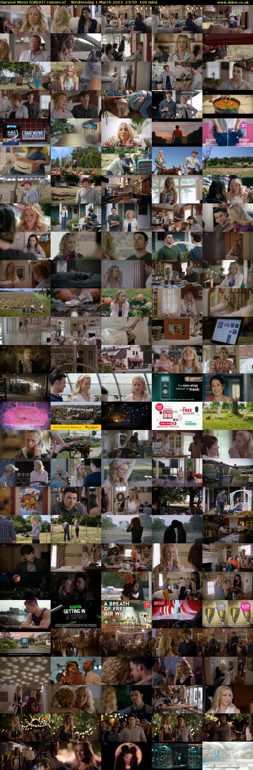 Harvest Moon (GREAT! romance) Wednesday 1 March 2023 23:50 - 01:30