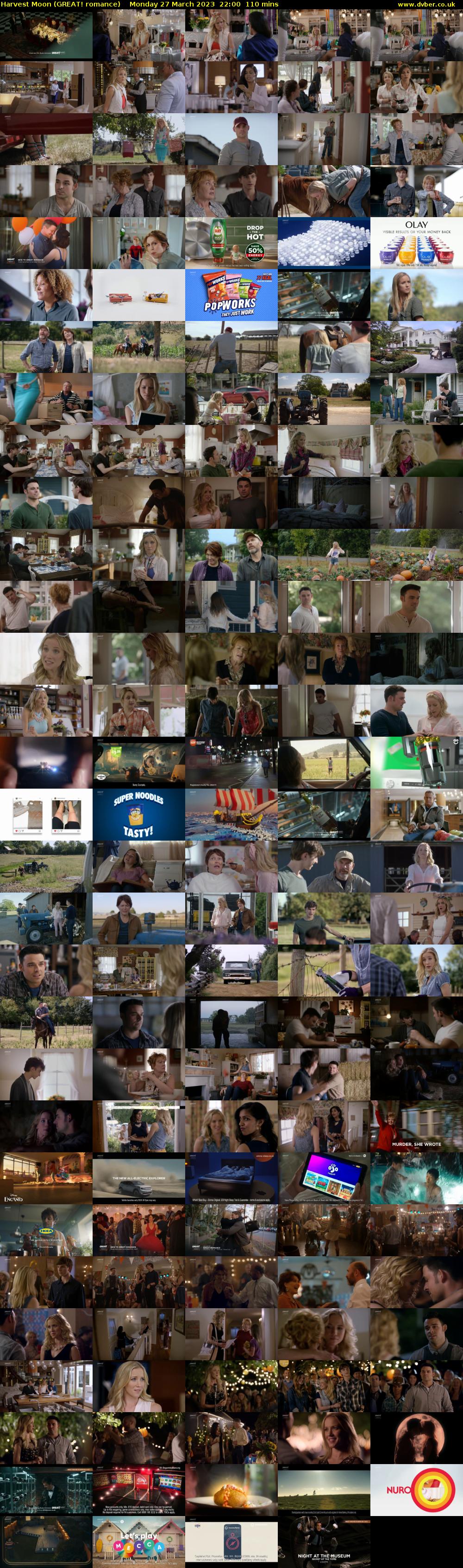 Harvest Moon (GREAT! romance) Monday 27 March 2023 22:00 - 23:50