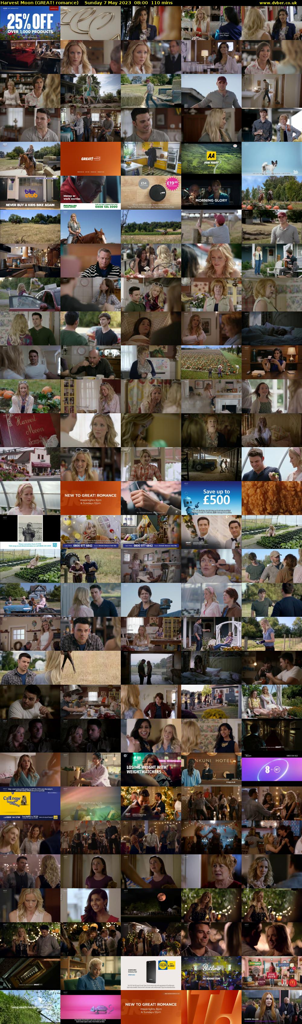 Harvest Moon (GREAT! romance) Sunday 7 May 2023 08:00 - 09:50