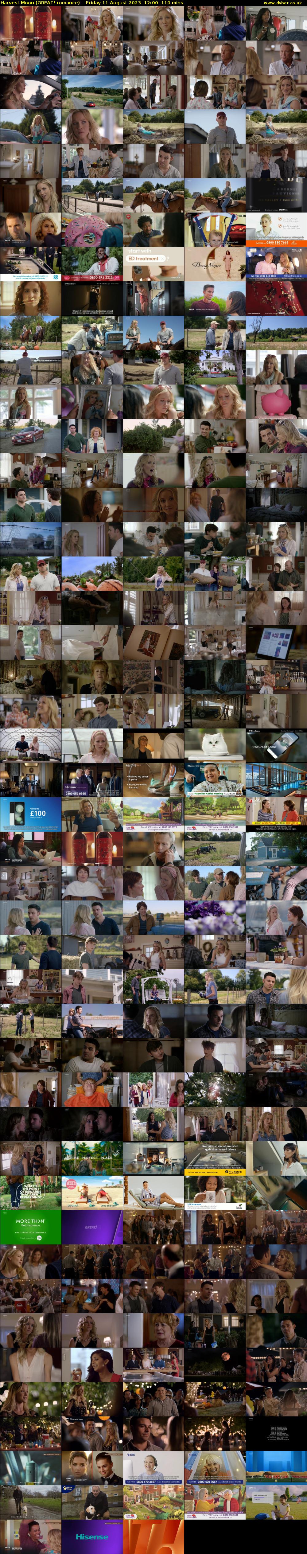 Harvest Moon (GREAT! romance) Friday 11 August 2023 12:00 - 13:50