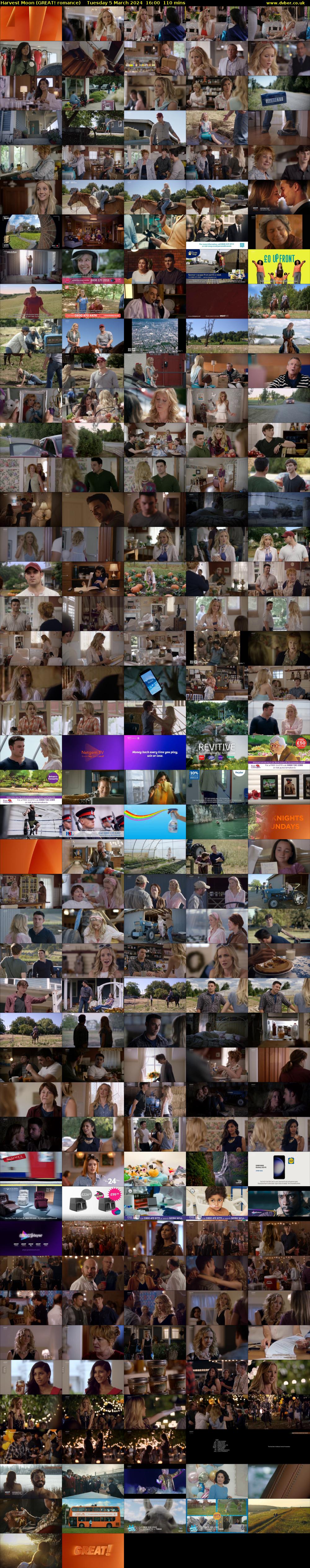Harvest Moon (GREAT! romance) Tuesday 5 March 2024 16:00 - 17:50