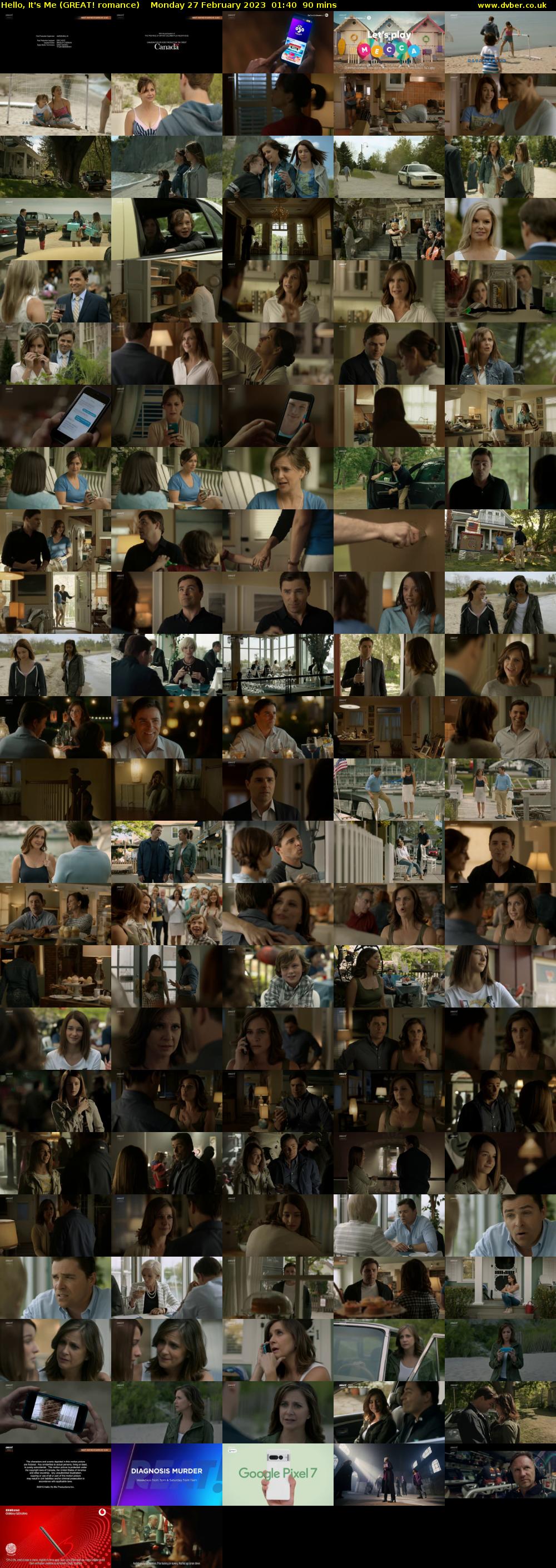 Hello, It's Me (GREAT! romance) Monday 27 February 2023 01:40 - 03:10
