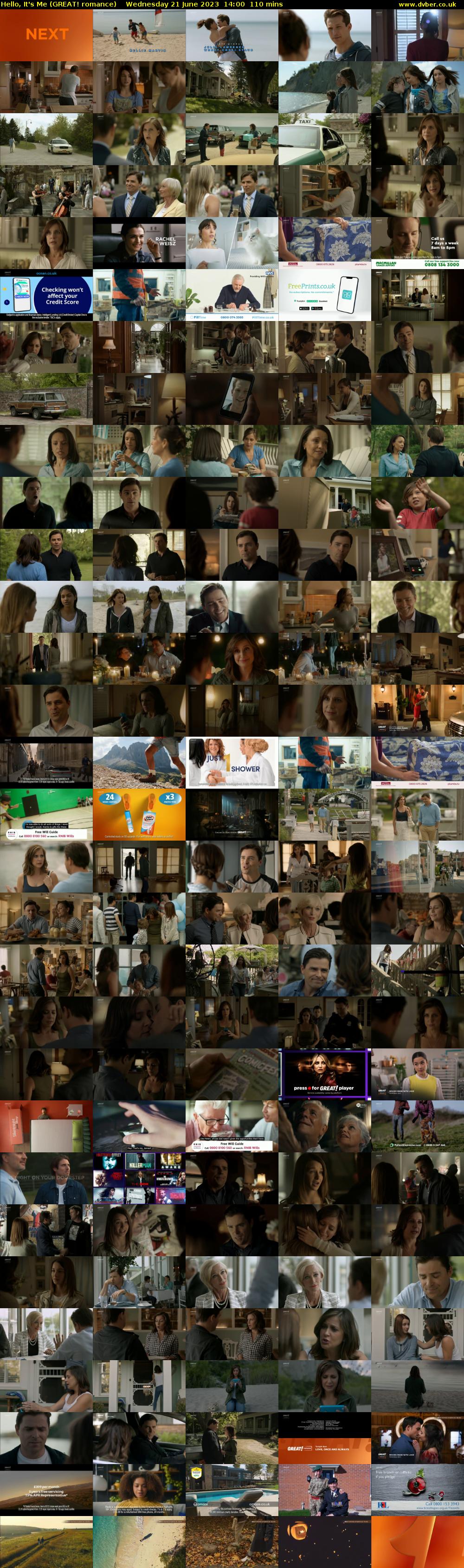 Hello, It's Me (GREAT! romance) Wednesday 21 June 2023 14:00 - 15:50