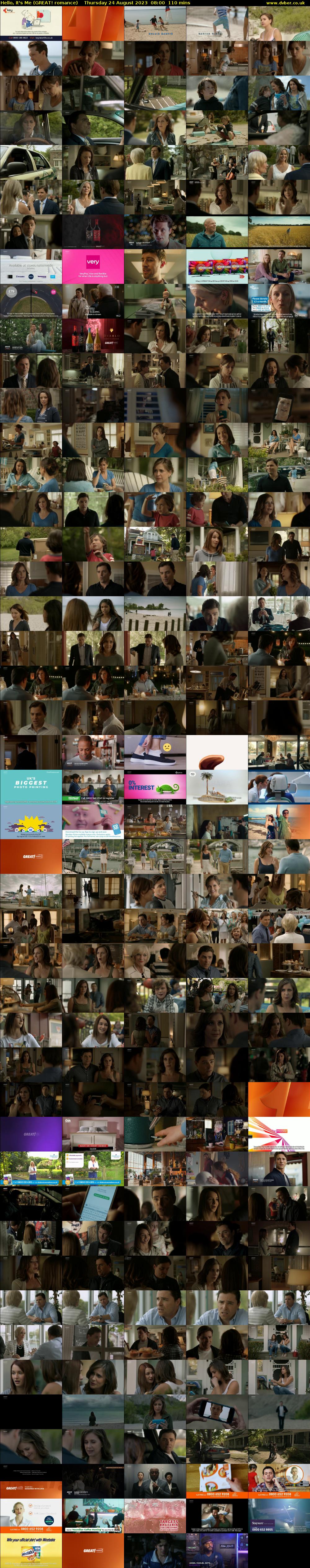 Hello, It's Me (GREAT! romance) Thursday 24 August 2023 08:00 - 09:50