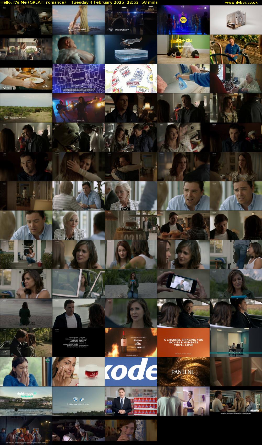 Hello, It's Me (GREAT! romance) Tuesday 4 February 2025 22:52 - 23:50