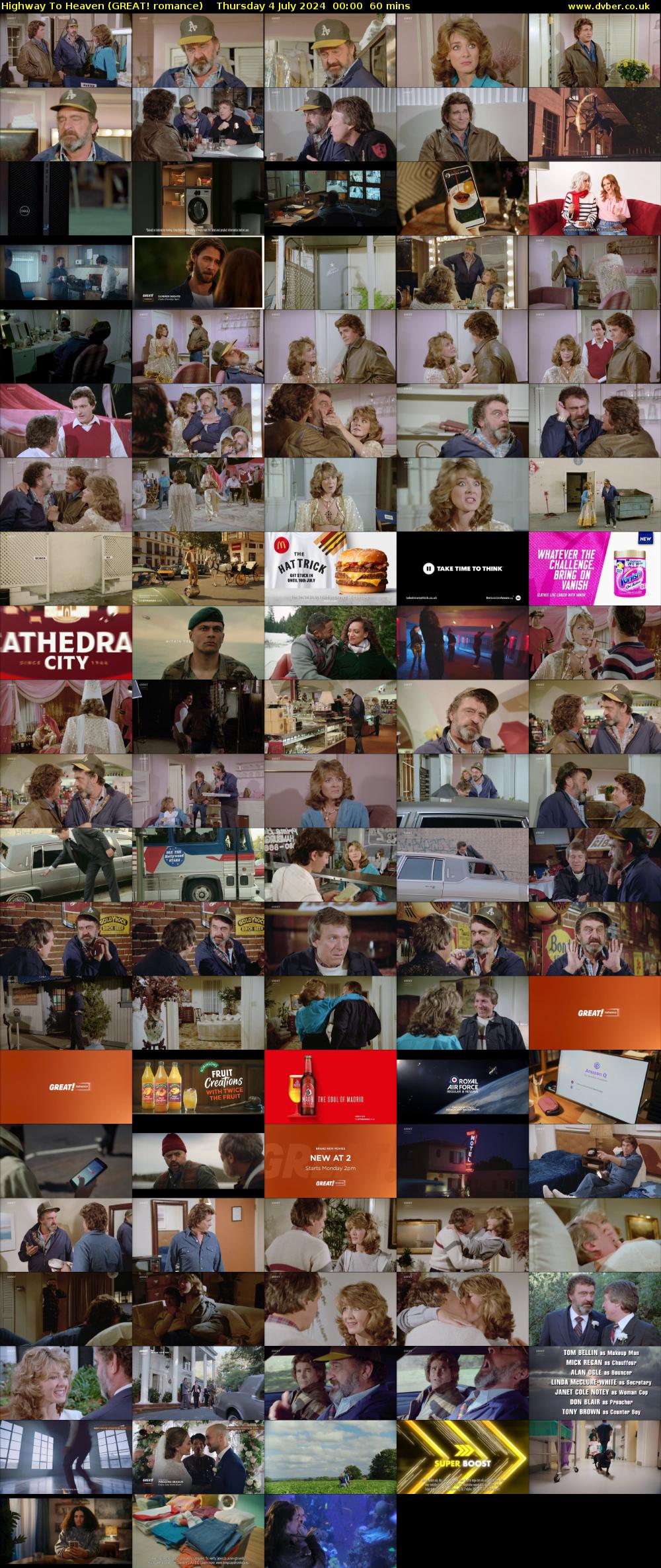 Highway To Heaven (GREAT! romance) Thursday 4 July 2024 00:00 - 01:00