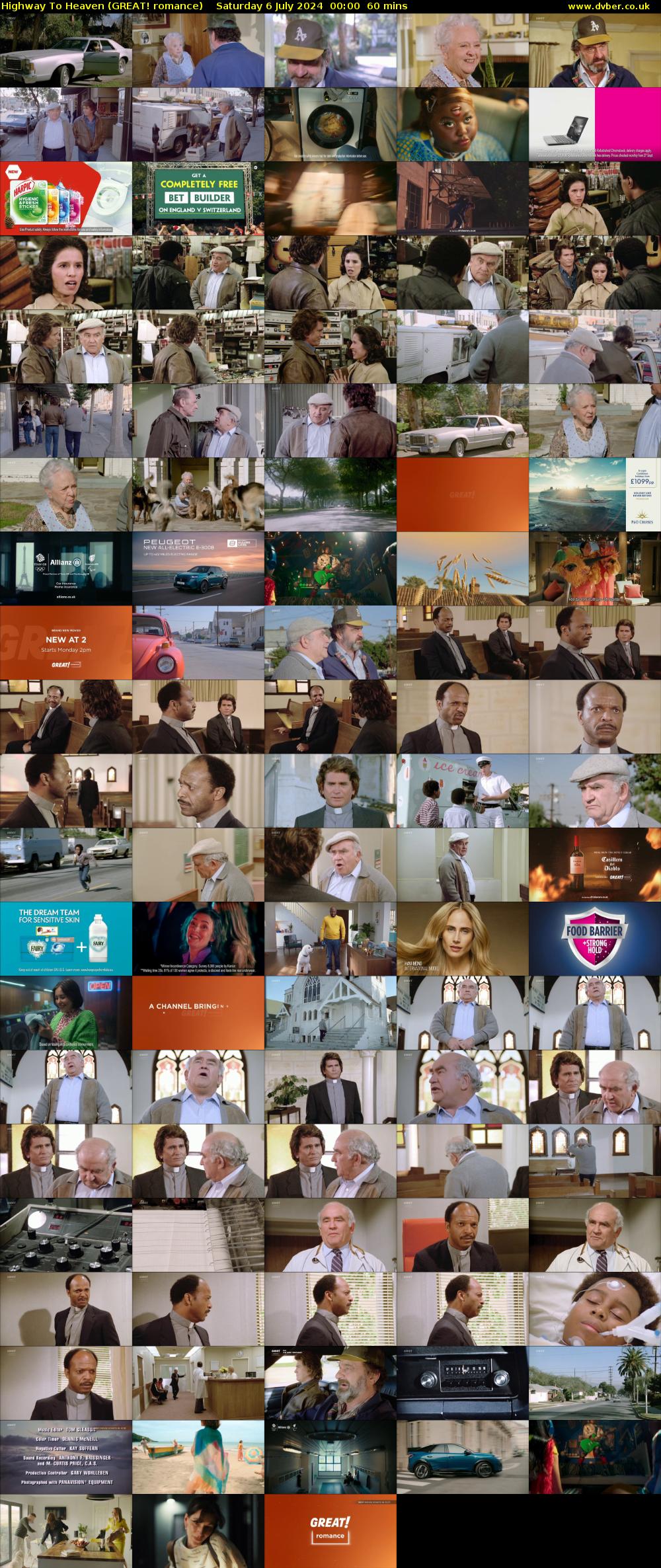 Highway To Heaven (GREAT! romance) Saturday 6 July 2024 00:00 - 01:00