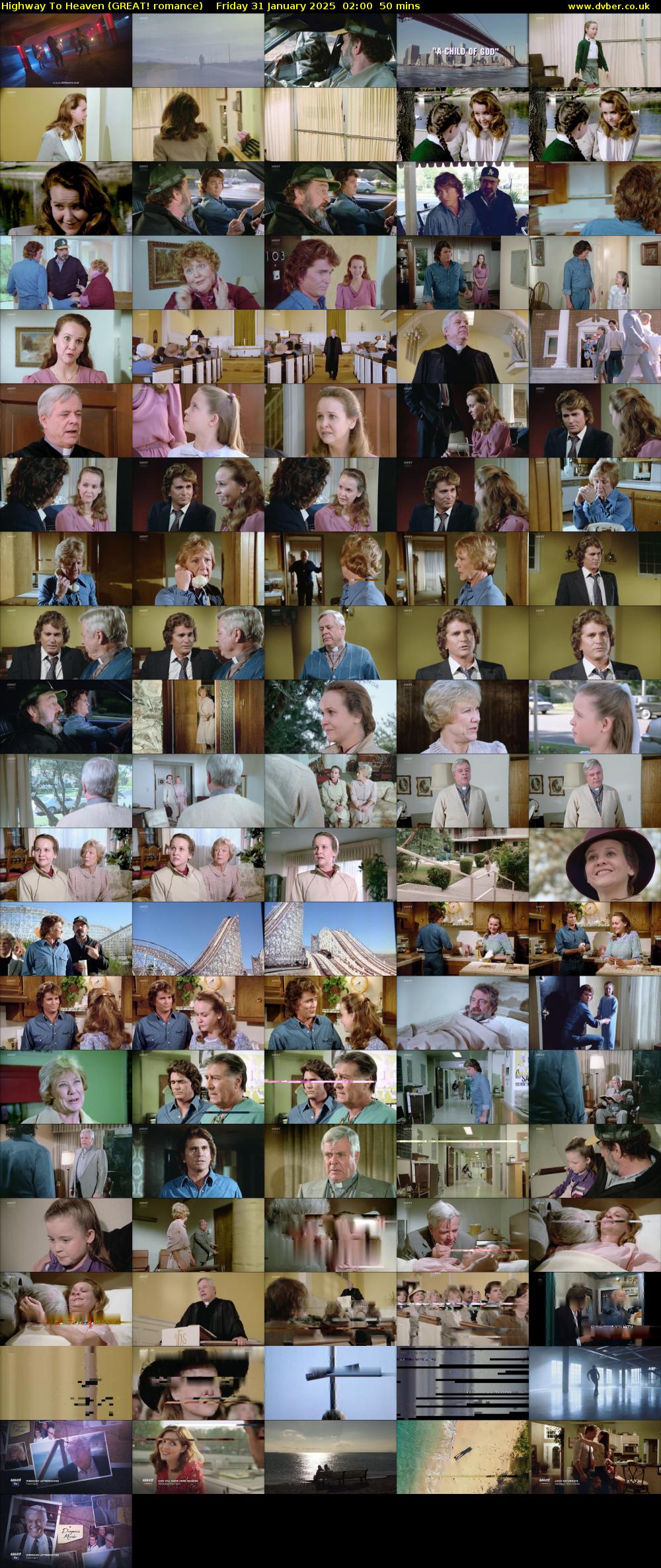 Highway To Heaven (GREAT! romance) Friday 31 January 2025 02:00 - 02:50