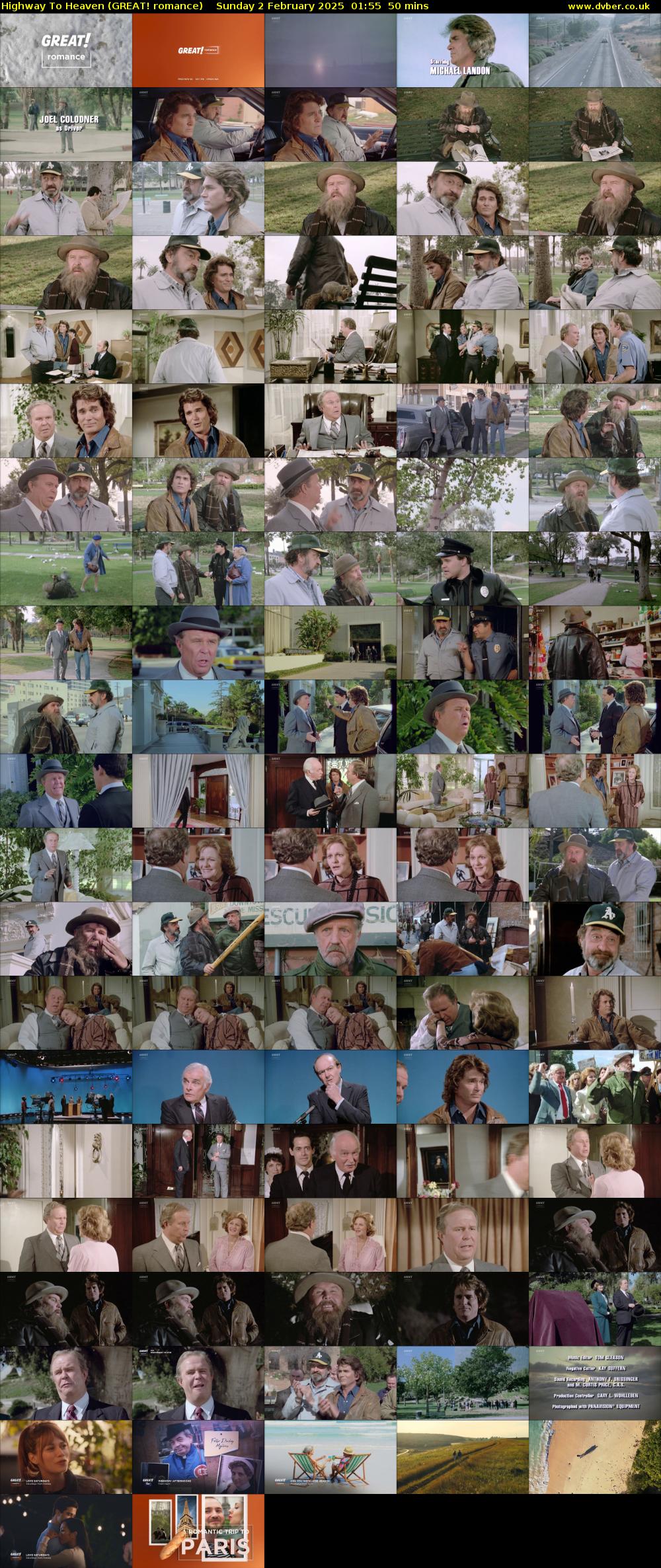 Highway To Heaven (GREAT! romance) Sunday 2 February 2025 01:55 - 02:45