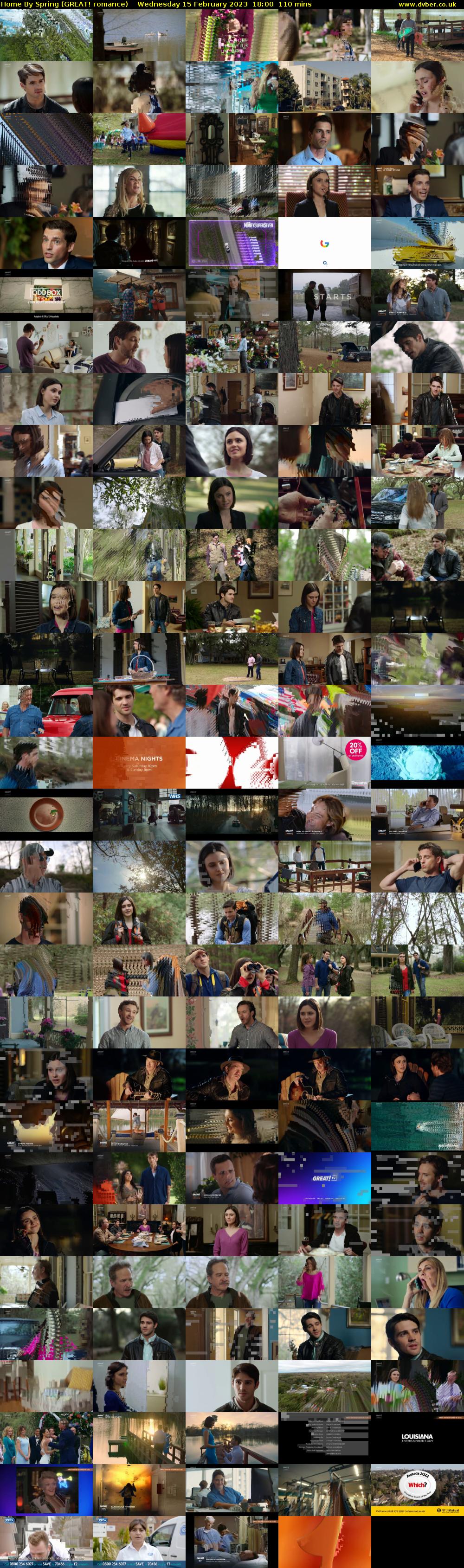Home By Spring (GREAT! romance) Wednesday 15 February 2023 18:00 - 19:50