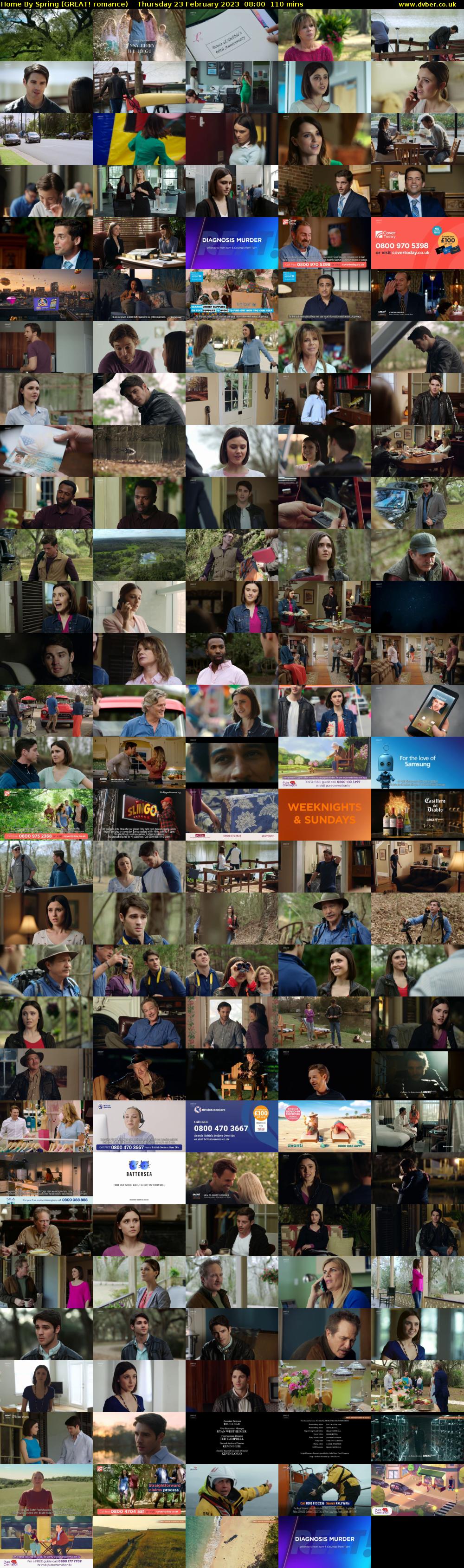 Home By Spring (GREAT! romance) Thursday 23 February 2023 08:00 - 09:50