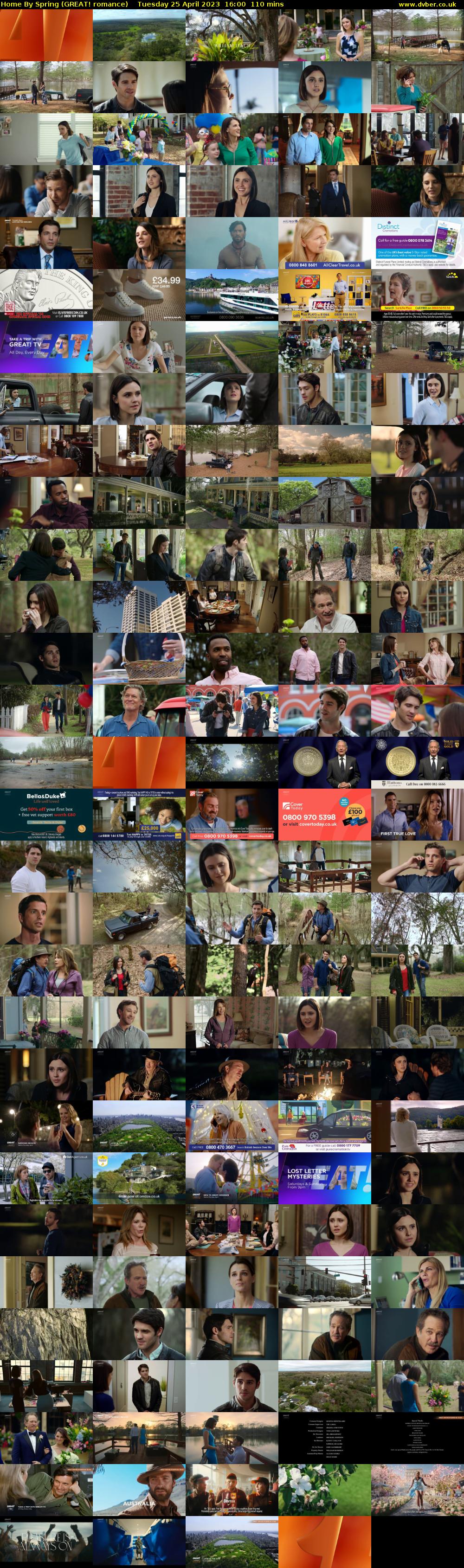 Home By Spring (GREAT! romance) Tuesday 25 April 2023 16:00 - 17:50