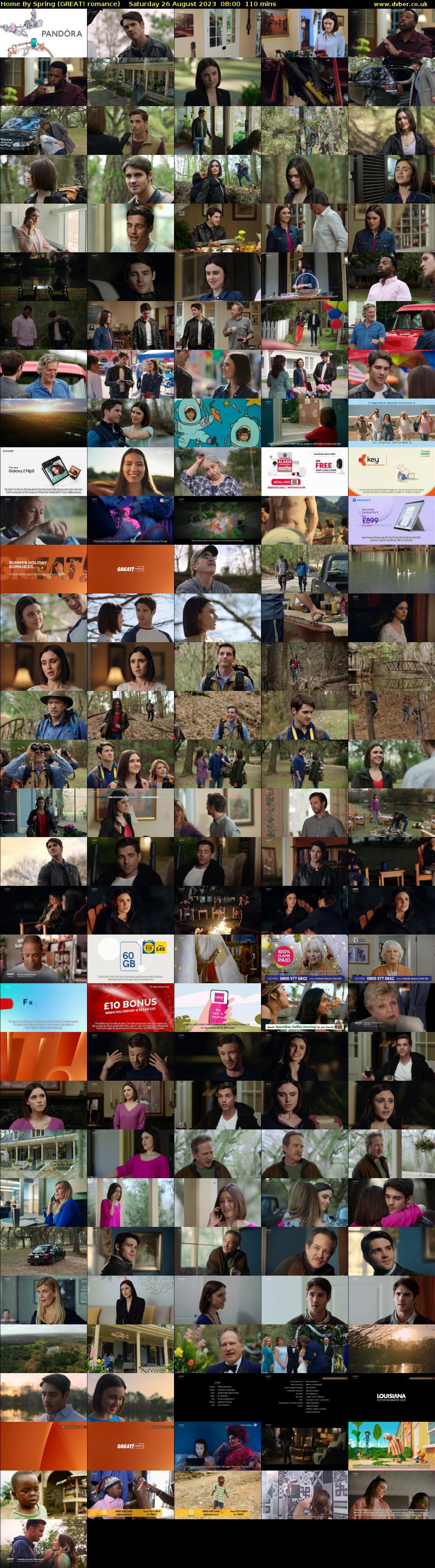 Home By Spring (GREAT! romance) Saturday 26 August 2023 08:00 - 09:50