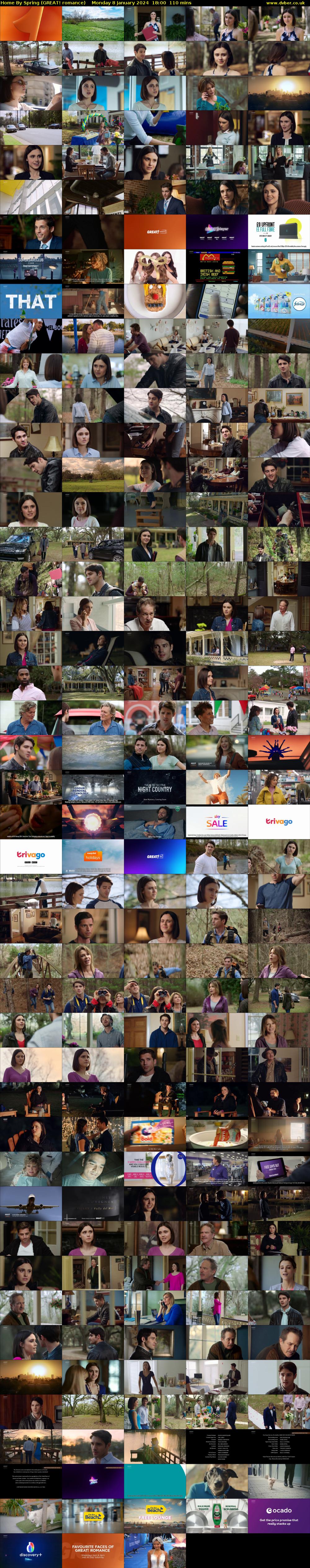 Home By Spring (GREAT! romance) Monday 8 January 2024 18:00 - 19:50